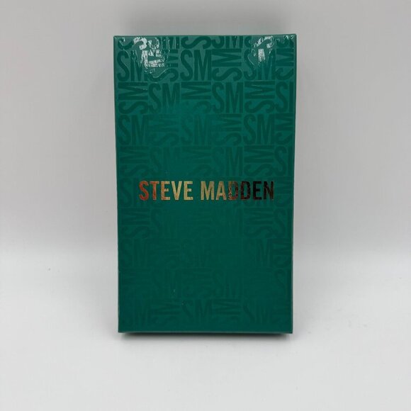 Steve Madden 3 Pair Earrings & Trinket Tray Gift Set Multicolor & Pearl Accents - Picture 4 of 4